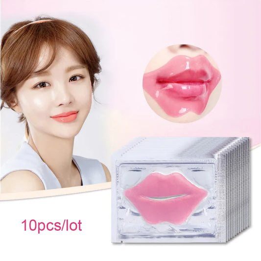 Beauty Super Lip Plumper Pink Crystal Collagen Lip Mask