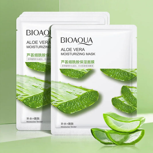 Fresh Fruits Face Masks Centella Cucumber Aloe Vera Facial Mask